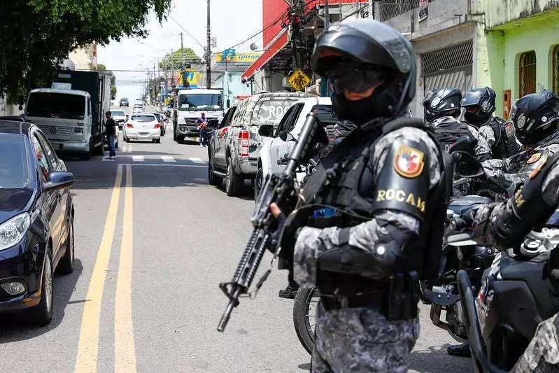 Em 10 meses, Rocam prendeu mais de 500 suspeitos e retirou 253 armas de fogo de circulação no AM